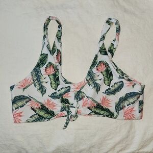 Tropical bikini top
